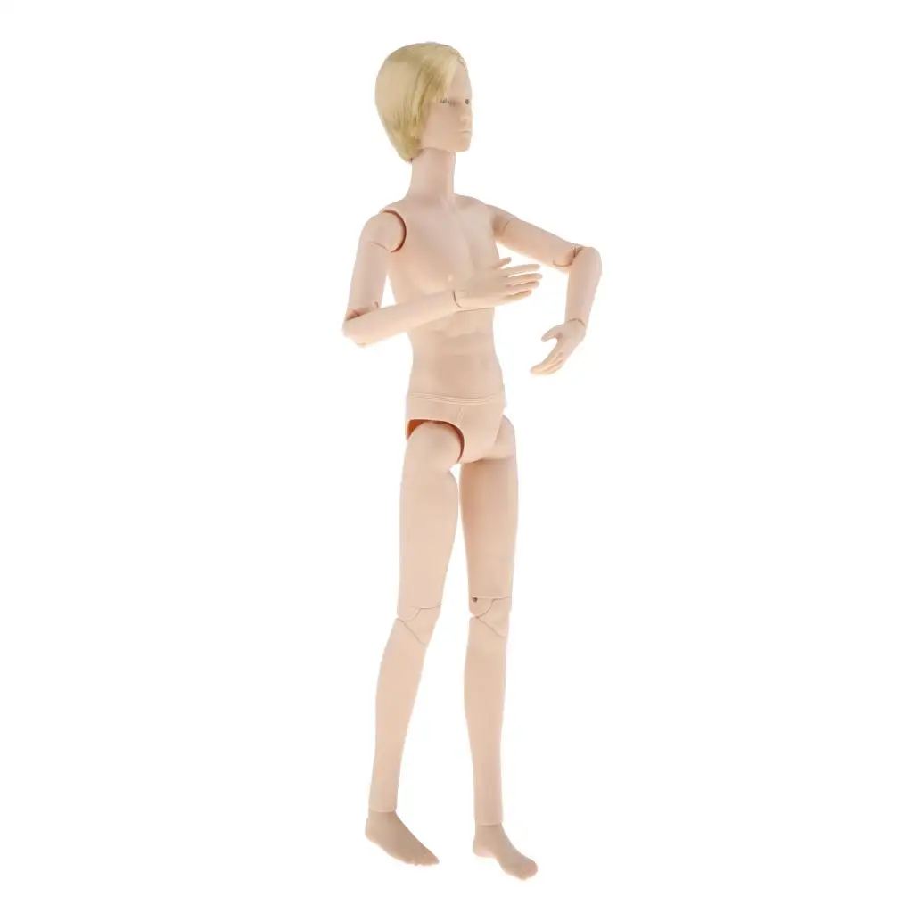 24 Jointed Doll Vinyl Unpainted Body DIY Replacements 3D Eyes
24 Jointed Doll Vinyl Unpainted Body DIY Replacements 3D Eyes
