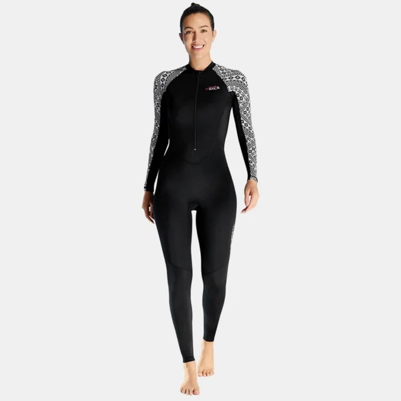 One-piece Long Sleeve Front Zip Neoprene Diveskin Full Wetsuit (Women's) Diving Surfing Suits Snorkeling Freediving Swimming
One-piece Long Sleeve Front Zip Neoprene Diveskin Full Wetsuit (Women's) Diving Surfing Suits Snorkeling Freediving Swimming