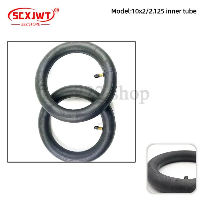 Electric Scooter Inner Tire 10 Inch Inner Tube Camera 10x2 / 2.125 forMijia M365 Spin Bird10 Inch Electric Skateboard
Electric Scooter Inner Tire 10 Inch Inner Tube Camera 10x2 / 2.125 forMijia M365 Spin Bird10 Inch Electric Skateboard