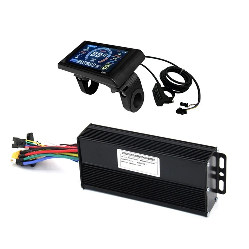 С цветным дисплеем S966, бесщеточный электровелосипед, контроллер синусоидальной волны, контроллер синусоидальной волны-B60B
С цветным дисплеем S966, бесщеточный электровелосипед, контроллер синусоидальной волны, контроллер синусоидальной волны-B60B