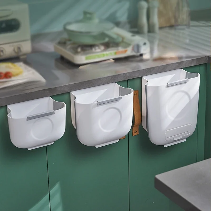 Kitchen Hanging Trash Can Large Capacity Folding Garbage Basket Wall Mounted Recycle Waste Dustbin Bathroom Garbage Can
Kitchen Hanging Trash Can Large Capacity Folding Garbage Basket Wall Mounted Recycle Waste Dustbin Bathroom Garbage Can