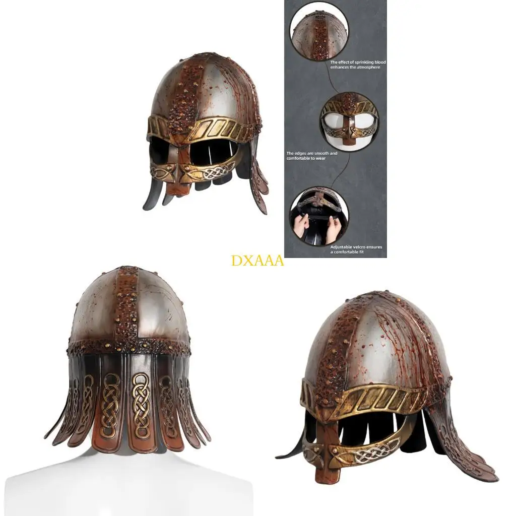 DXAA Plastic Knights Templars Crusader Armour Helmet Medieval Renaissances Barbute
DXAA Plastic Knights Templars Crusader Armour Helmet Medieval Renaissances Barbute