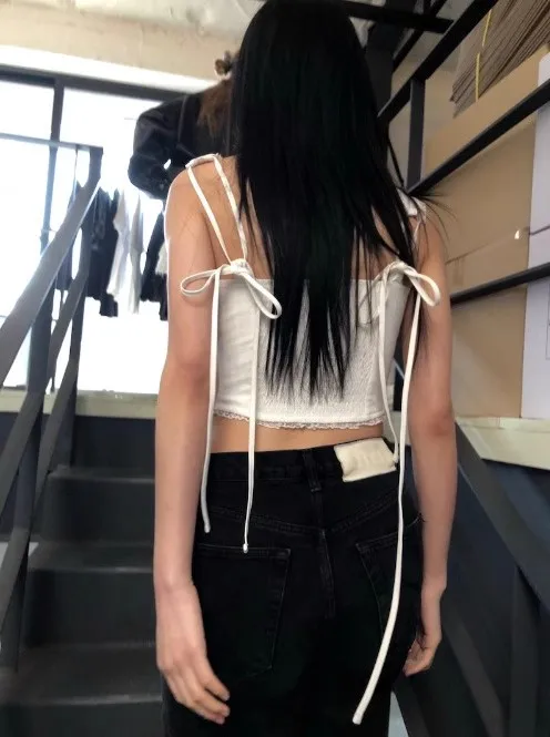 GLOWNY Dongdaemun 2025 New Sweet And Spicy Sle Versatile Strap Vest Hollow out Inner And Outer Wear Trendy Tie Women's Knit...
GLOWNY Dongdaemun 2025 New Sweet And Spicy Sle Versatile Strap Vest Hollow out Inner And Outer Wear Trendy Tie Women's Knit...