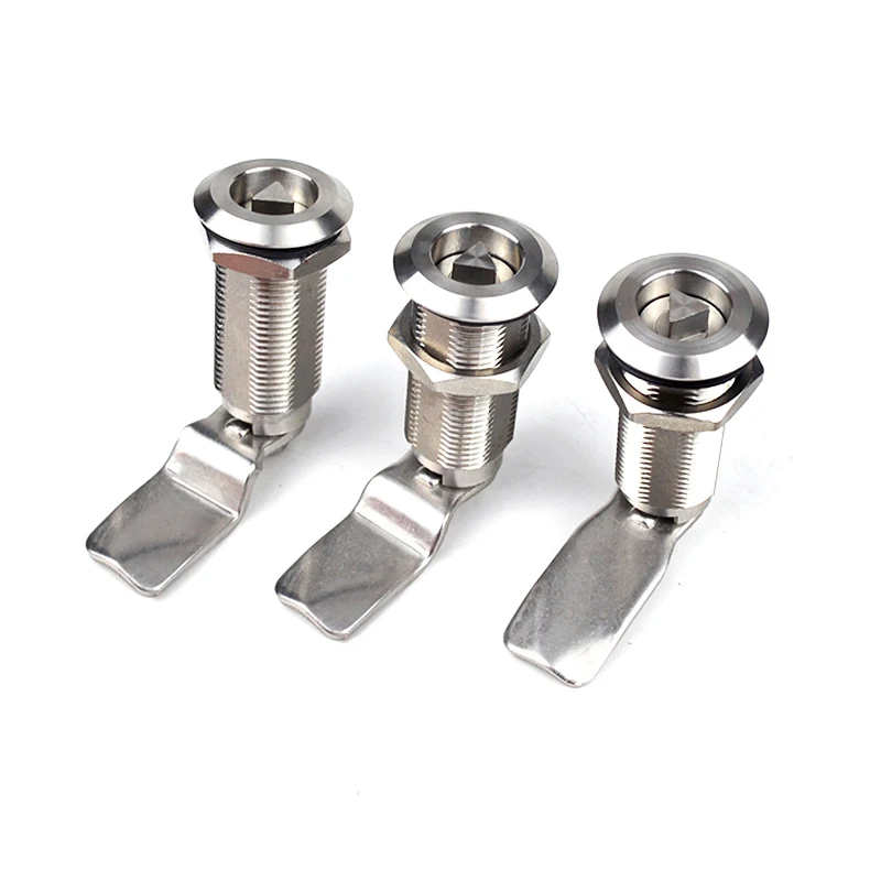 Cabinet lock Stainless Steel Straight Tongue Curved Tongue Extended Triangular Lock And Extended Angle GH=50mm
Cabinet lock Stainless Steel Straight Tongue Curved Tongue Extended Triangular Lock And Extended Angle GH=50mm