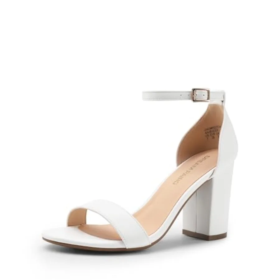 DREAM PAIRS Heels for Women Chunky Block Heel Open Toe Ankle Strap 3.5 Inch Heeled Sandals for Party Date Wedding
DREAM PAIRS Heels for Women Chunky Block Heel Open Toe Ankle Strap 3.5 Inch Heeled Sandals for Party Date Wedding