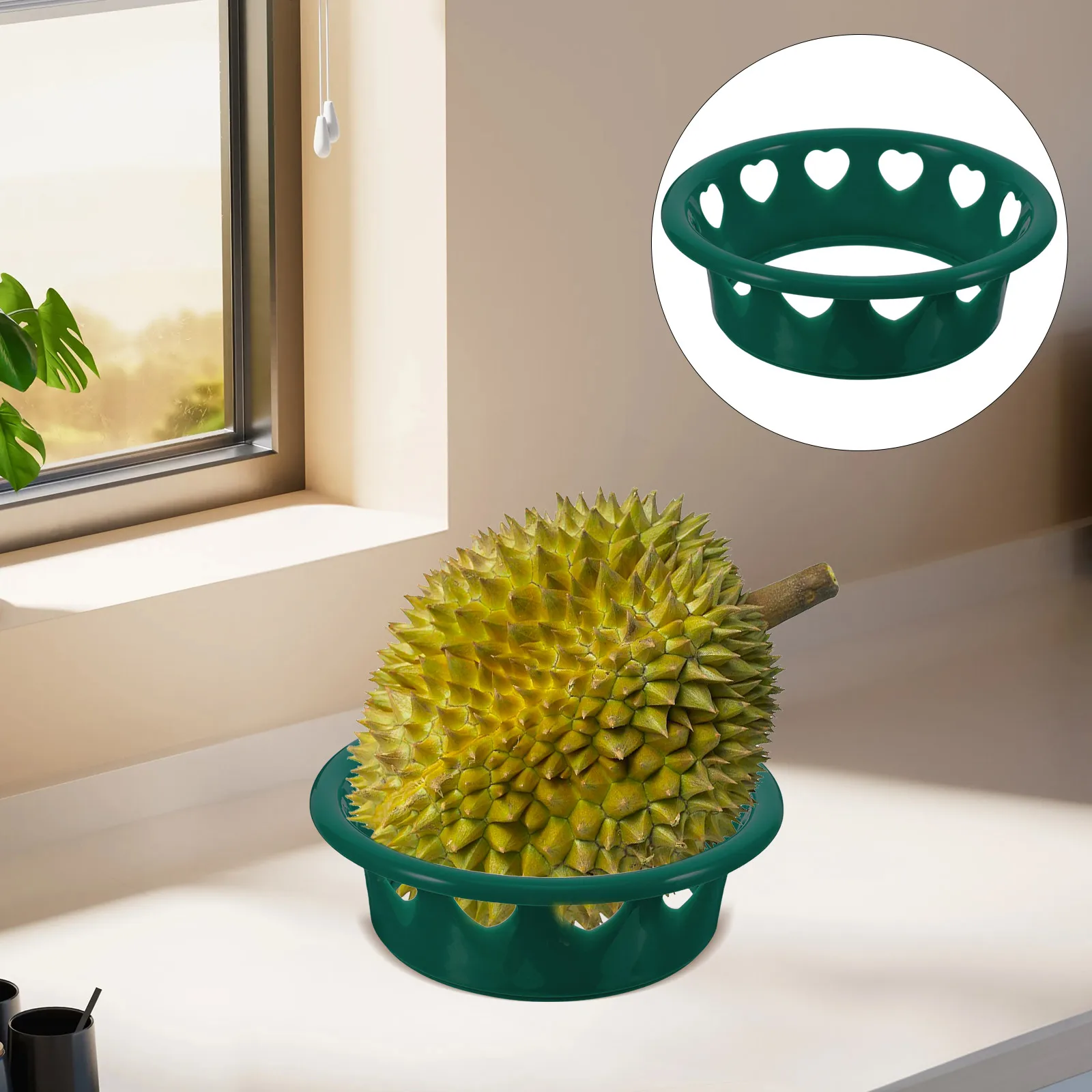 Round Melon Display Rack Compact Anti-Roll Watermelon Holder for Supermarkets Fruit Presentation and Organization Stand 
Round Melon Display Rack Compact Anti-Roll Watermelon Holder for Supermarkets Fruit Presentation and Organization Stand