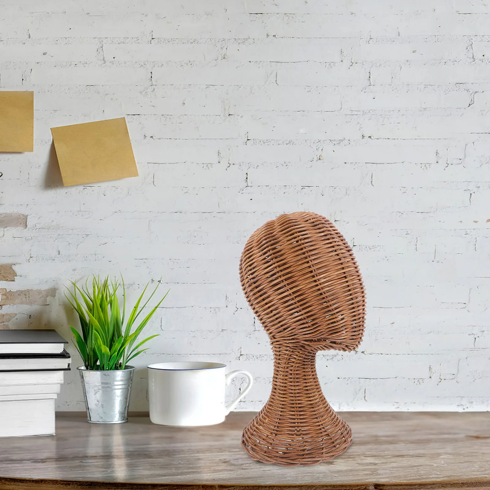 Tabletop Hat Display Rack with Round Dome Top for Shape Retention Sturdy Rattan Base Cap Organizer for Home Or Retail Space
Tabletop Hat Display Rack with Round Dome Top for Shape Retention Sturdy Rattan Base Cap Organizer for Home Or Retail Space