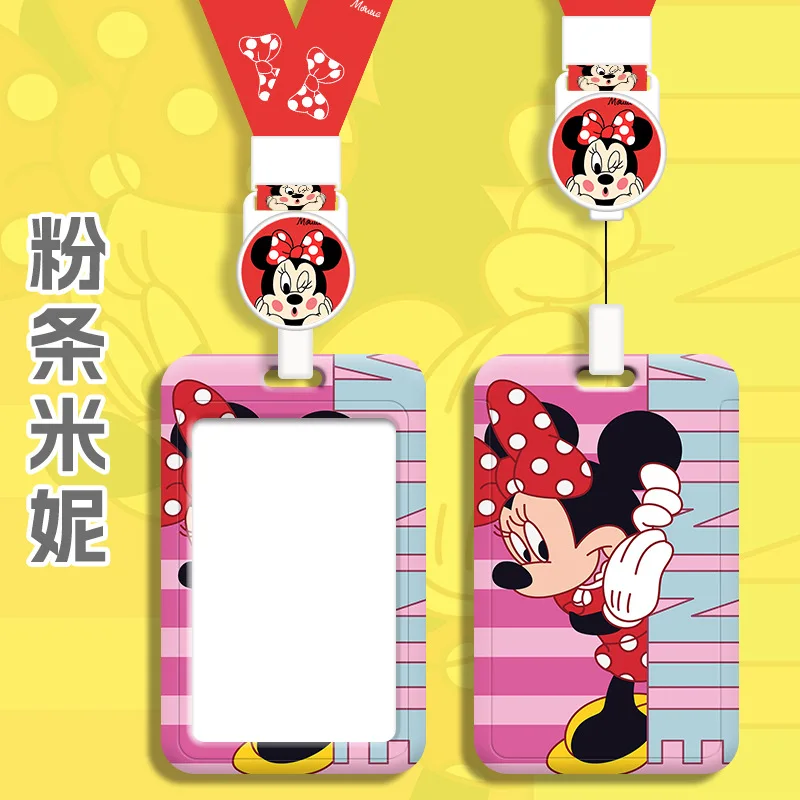 Kawaii Disney Mickey Mouse Student Card Holder Campus Card Hard Meal Cute Access Control Telescopic Work ID Set Girl Gift
Kawaii Disney Mickey Mouse Student Card Holder Campus Card Hard Meal Cute Access Control Telescopic Work ID Set Girl Gift