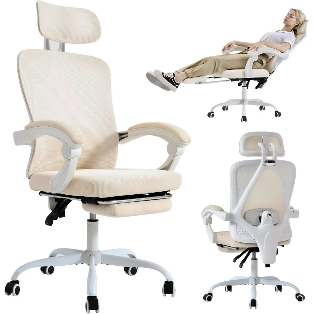 Adjustable Lumbar Support, 400LBS Capacity, with Retractable Footrest, Breathable Mesh Back Gaming Chair Adjustable Headrest
Adjustable Lumbar Support, 400LBS Capacity, with Retractable Footrest, Breathable Mesh Back Gaming Chair Adjustable Headrest