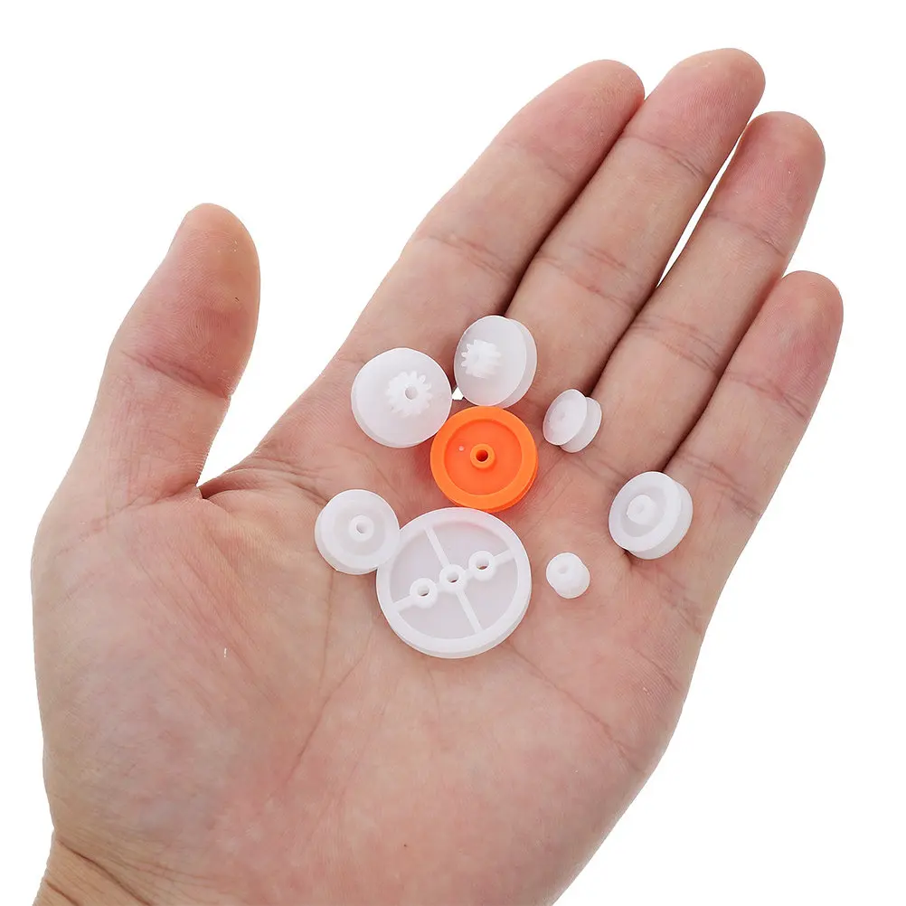 1Set Plastic Belt Pulley Gears Modulus Kit Rubber Belts Band for Rc Vehicle Airplane Models Stable Transmission Easy
1Set Plastic Belt Pulley Gears Modulus Kit Rubber Belts Band for Rc Vehicle Airplane Models Stable Transmission Easy