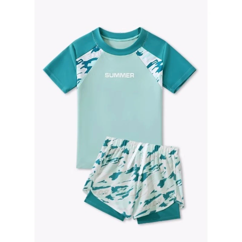 2026 New Boys Two Piece Swimsuit Summer Children Bathing Suit Double Layer Swim Trunks Teenager Boys Quick Dry Beach Swim Outfit
2026 New Boys Two Piece Swimsuit Summer Children Bathing Suit Double Layer Swim Trunks Teenager Boys Quick Dry Beach Swim Outfit