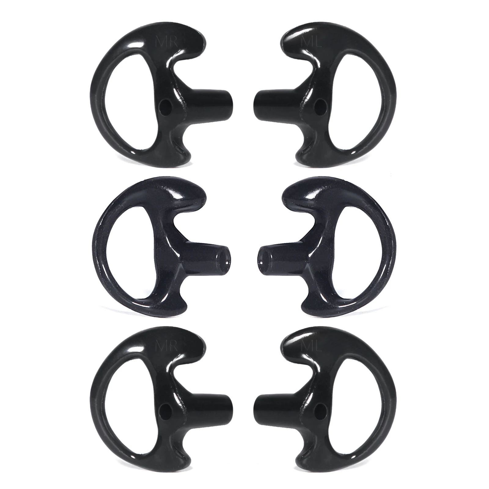 Two Way Radio Ear Mold Replacement Soft Silicone Ear Insert for Motorola Kenwood Acoustic Coil Tube Earpiece(Black 3Pair Medium)
Two Way Radio Ear Mold Replacement Soft Silicone Ear Insert for Motorola Kenwood Acoustic Coil Tube Earpiece(Black 3Pair Medium)