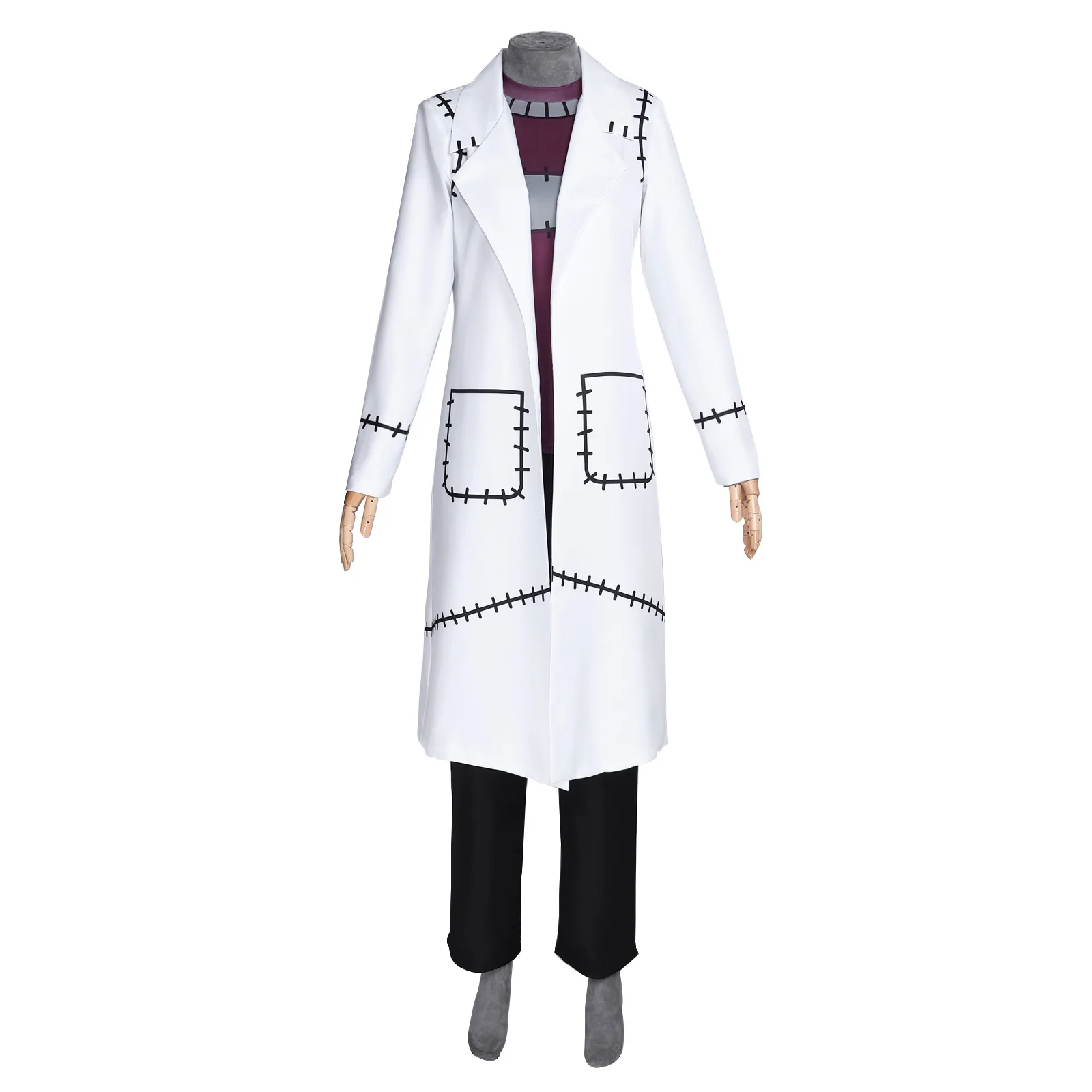 Soul Eater Cosplay Costume, Dr. Sodan, Frankenstein Stein Cosplay Costume
Soul Eater Cosplay Costume, Dr. Sodan, Frankenstein Stein Cosplay Costume