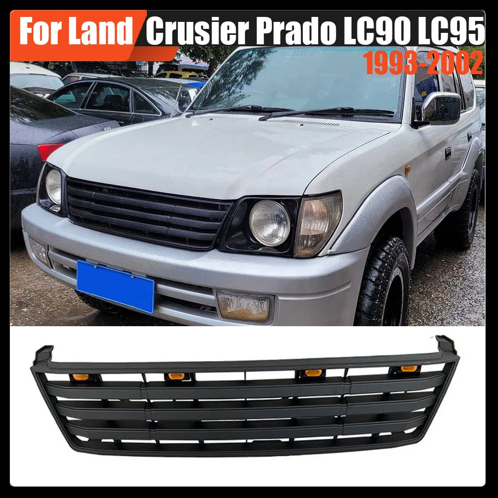 ABS Front Bumper Frame Grill Modified Mask Radiator Grille Cover Car Accessories For Land Crusier Prado LC90 LC95 1993-2002
ABS Front Bumper Frame Grill Modified Mask Radiator Grille Cover Car Accessories For Land Crusier Prado LC90 LC95 1993-2002