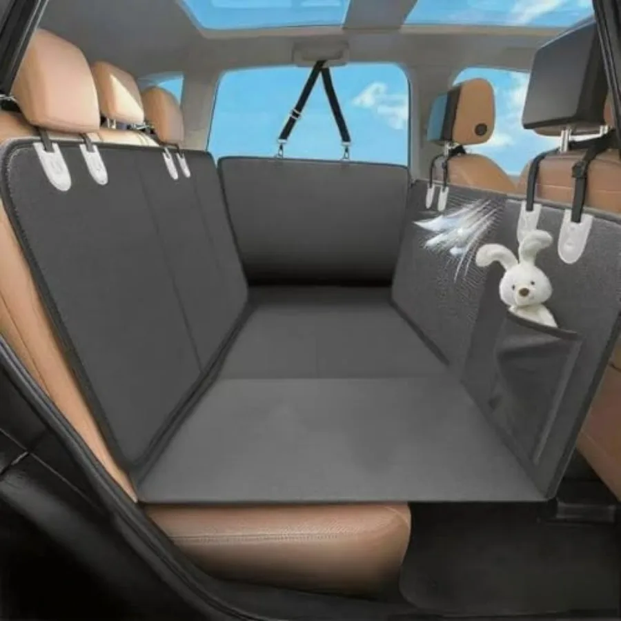 Back Seat Extender for Dogs Hard Bottom Dog Car Seat Cover for Truck Back Seat Dog Hammock for Car Upgraded PU Leather Material
Back Seat Extender for Dogs Hard Bottom Dog Car Seat Cover for Truck Back Seat Dog Hammock for Car Upgraded PU Leather Material