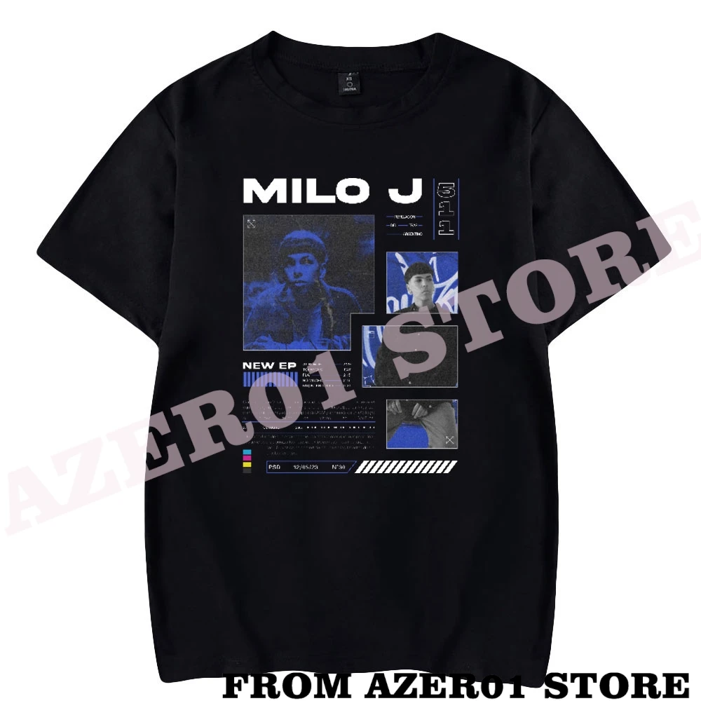 Футболка Milo J 511 с логотипом альбома, футболка с принтом, летняя Мужская/женская уличная одежда, футболка с коротким рукавом, футболка
Футболка Milo J 511 с логотипом альбома, футболка с принтом, летняя Мужская/женская уличная одежда, футболка с коротким рукавом, футболка
