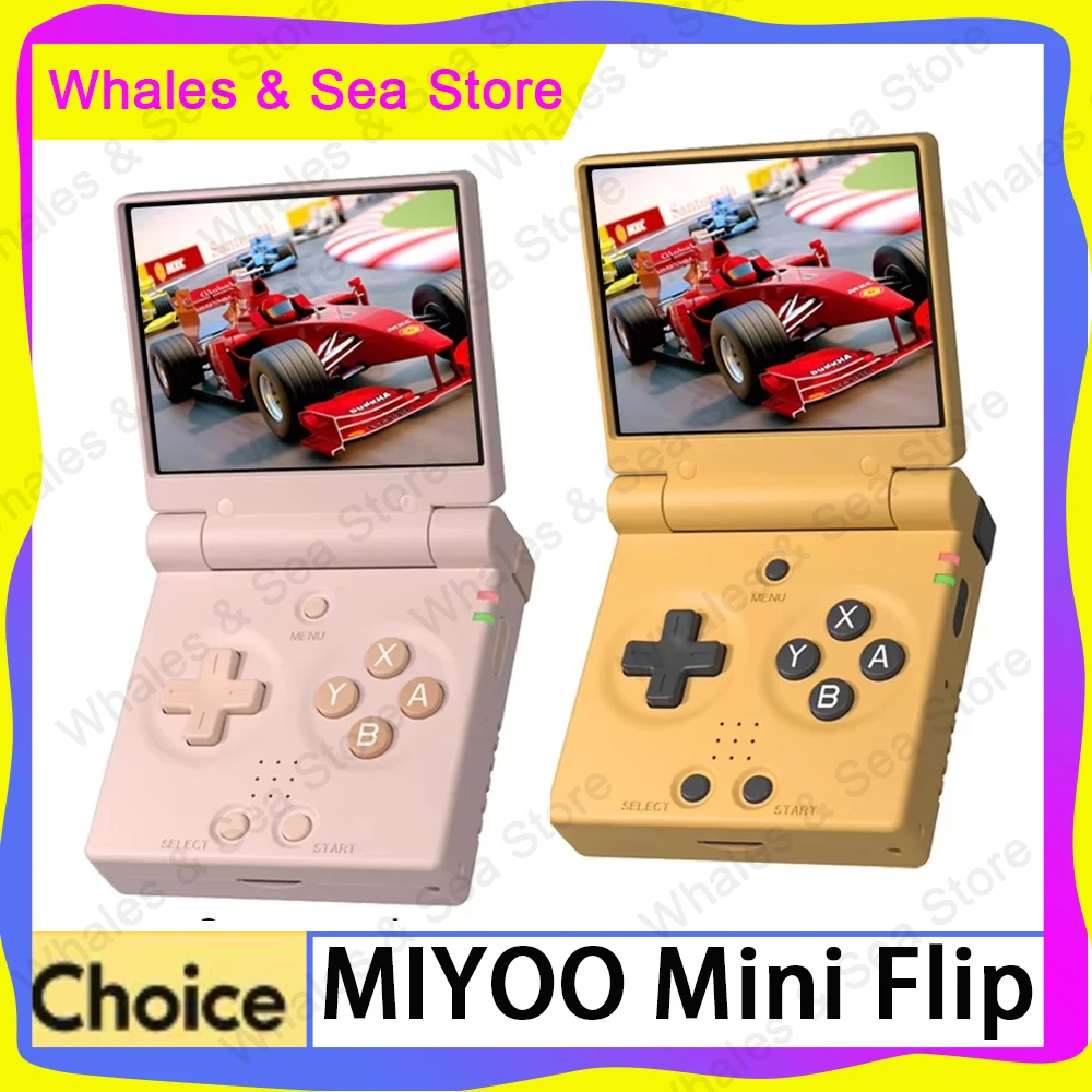 Портативная игровая консоль MIYOO Mini Flip Retro - 2.8'' IPS-экран, портативный эмулятор ретро-игр, подарок для геймеров
Портативная игровая консоль MIYOO Mini Flip Retro - 2.8'' IPS-экран, портативный эмулятор ретро-игр, подарок для геймеров