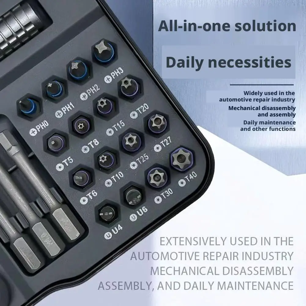 66 in 1 Precision Magnetic Ratchet Screwdriver Set Electronics Fix T-handle Magnetizer Bicycle & Furniture Detachable Q3U5
66 in 1 Precision Magnetic Ratchet Screwdriver Set Electronics Fix T-handle Magnetizer Bicycle & Furniture Detachable Q3U5