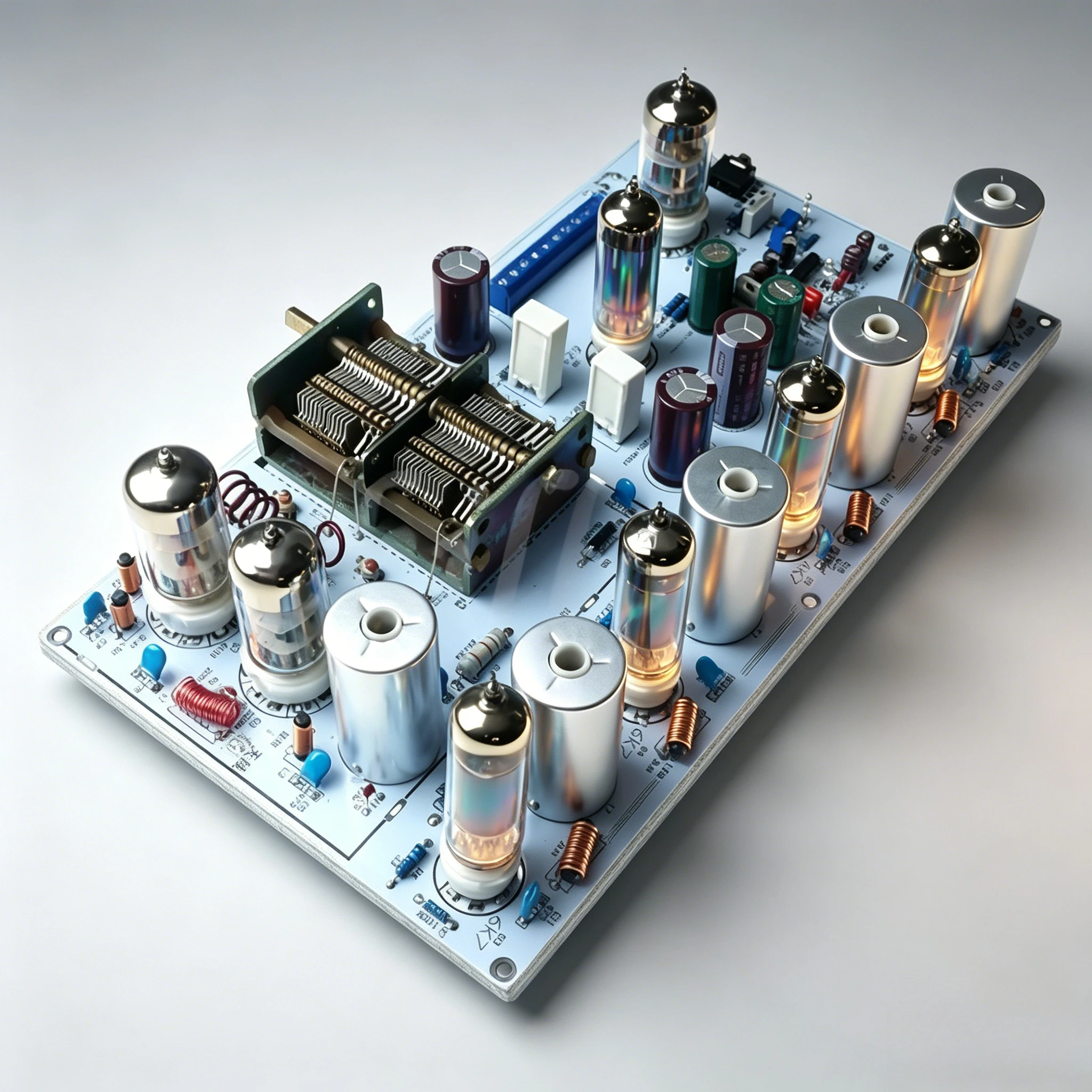 88-108MHz Full Band Stereo FM Tube Radio Kit Built-in 5 Medium Frequency Transformer Electronic DIY Assembly Set
88-108MHz Full Band Stereo FM Tube Radio Kit Built-in 5 Medium Frequency Transformer Electronic DIY Assembly Set