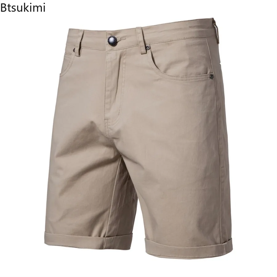 2025 Men's Summer 100% Cotton Casual Shorts Solid Business Casual Knee Pants Classic Daily Golf Sport Shorts Fashion Streetwear
2025 Men's Summer 100% Cotton Casual Shorts Solid Business Casual Knee Pants Classic Daily Golf Sport Shorts Fashion Streetwear