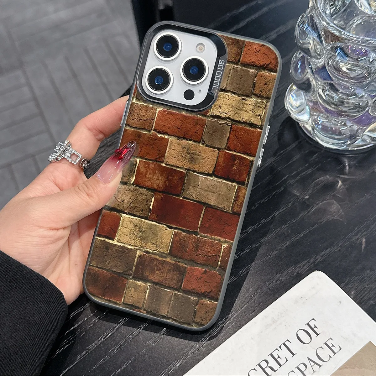 Brick print pattern phone case for iPhone 16 15 14 13 12 11 Pro/ Max/Plus shock-proof rear cover anti-fingerprint
Brick print pattern phone case for iPhone 16 15 14 13 12 11 Pro/ Max/Plus shock-proof rear cover anti-fingerprint