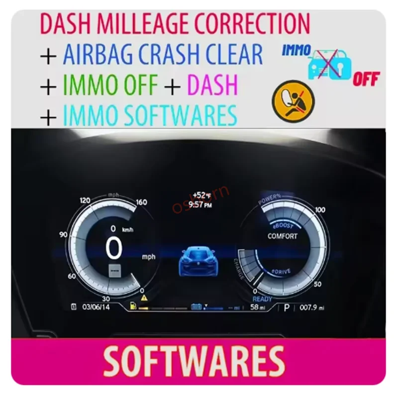 New IMMOFF for All Car toolsBrands 32 GB Package Software Ecu DASH MILLEAGE CORRECTION+AIRBAGCRASH CLEAR +DASH + IMMO SOFTWARE
New IMMOFF for All Car toolsBrands 32 GB Package Software Ecu DASH MILLEAGE CORRECTION+AIRBAGCRASH CLEAR +DASH + IMMO SOFTWARE