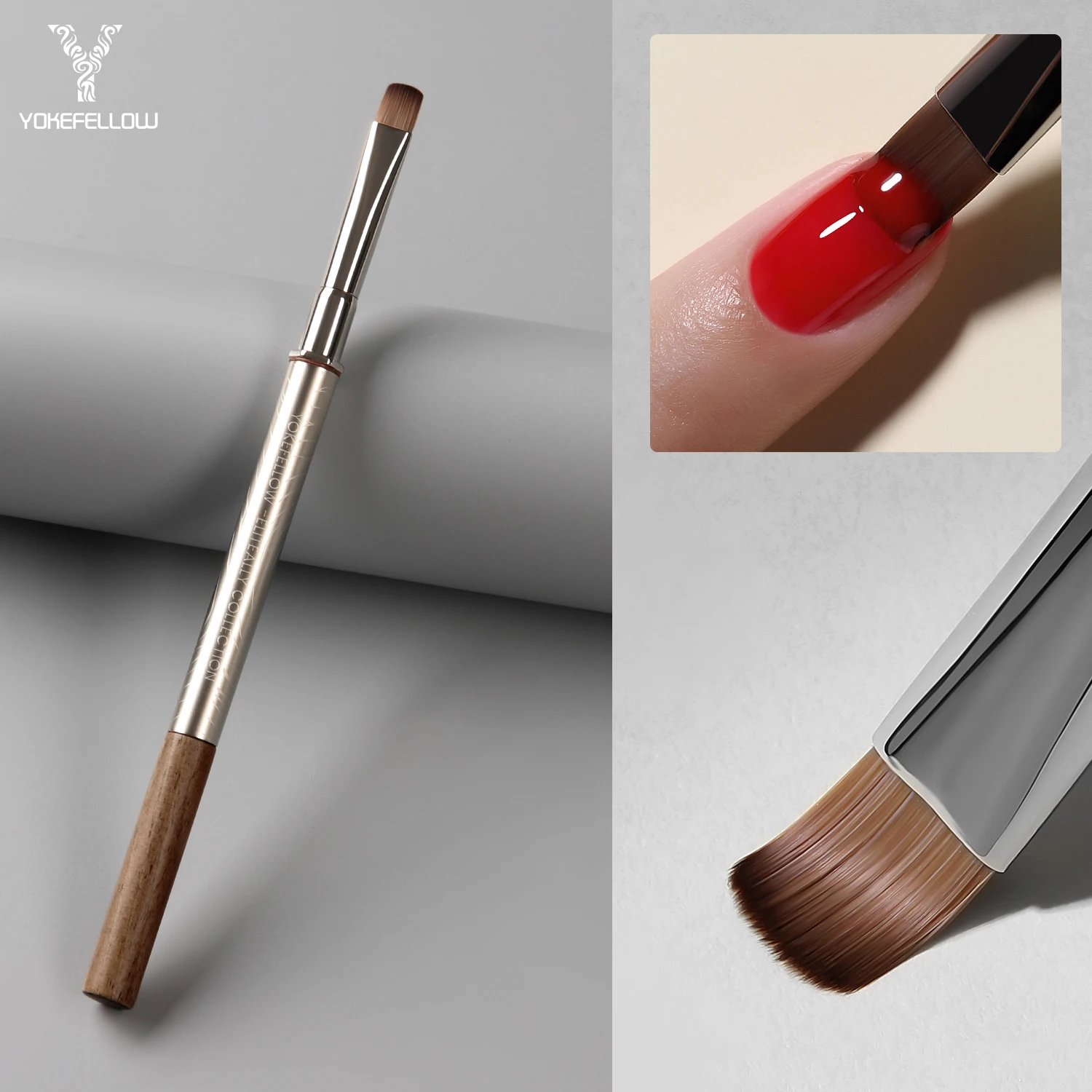 YOKEFELLOW Nail Art Brushes Round Nail Brush for Builder Gel Polygel Brush for Gel Nail Polish Wide Round Brush Nail Tool EA02
YOKEFELLOW Nail Art Brushes Round Nail Brush for Builder Gel Polygel Brush for Gel Nail Polish Wide Round Brush Nail Tool EA02