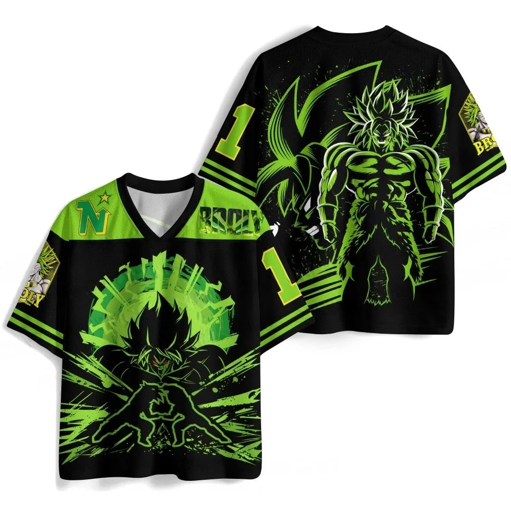 Bandai Summer 2026 Dragon Ball Broley Legend Super Saiya Jersey, Outdoor Running, Sports Training, Leisure Top Family Matching
Bandai Summer 2026 Dragon Ball Broley Legend Super Saiya Jersey, Outdoor Running, Sports Training, Leisure Top Family Matching