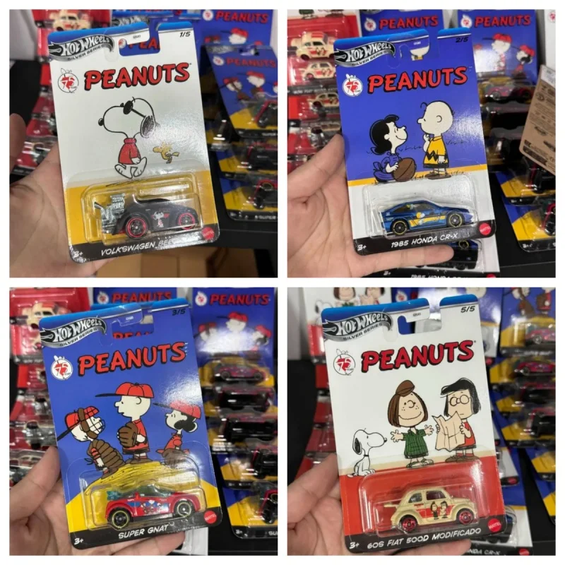 2025 Hot Wheels Silver Series 75th Peanuts Snoopy Volkswagen Beetle Super Gnat Honda Bully Goat 1/64 Diecast Model Car Toy Gifts
2025 Hot Wheels Silver Series 75th Peanuts Snoopy Volkswagen Beetle Super Gnat Honda Bully Goat 1/64 Diecast Model Car Toy Gifts