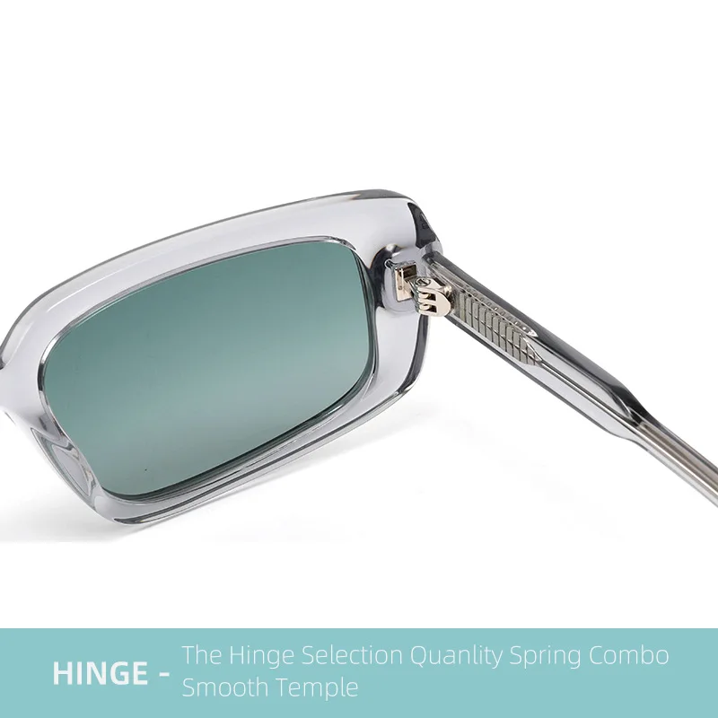 2026 Trendy Square Clear Acetate Sunglasses Unisex Luxury Designer Handmade UV400 Polarized Outdoor Sun Glasses for Women Men
2026 Trendy Square Clear Acetate Sunglasses Unisex Luxury Designer Handmade UV400 Polarized Outdoor Sun Glasses for Women Men