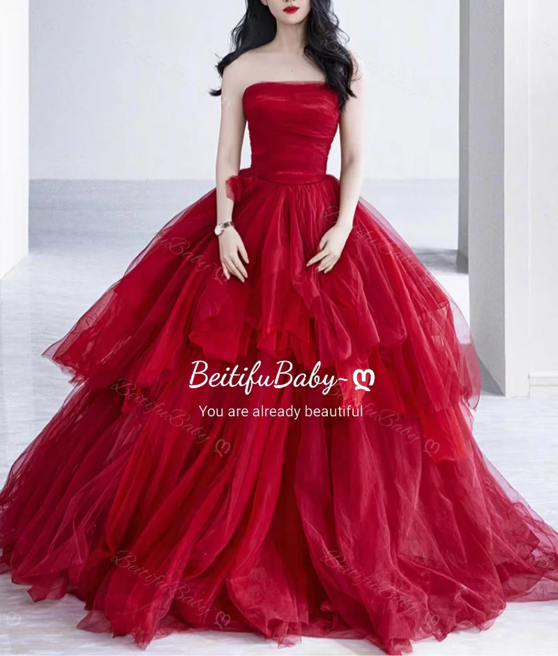 BeitifuBaby 2024 Elegant Evening Dresses for Women Wedding Party Palace Style Strapless Off The Shoulder Prom Dress Banquet Gown
BeitifuBaby 2024 Elegant Evening Dresses for Women Wedding Party Palace Style Strapless Off The Shoulder Prom Dress Banquet Gown