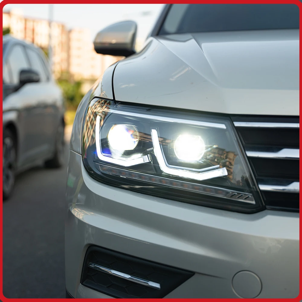 For VW Tiguan AD/BW 2017-2021 Headlights Assembly Upgrade LED Lens Streamer Turn Signal Light Plug and Play Startup Effect
For VW Tiguan AD/BW 2017-2021 Headlights Assembly Upgrade LED Lens Streamer Turn Signal Light Plug and Play Startup Effect