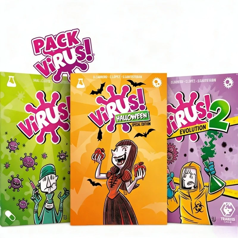 Новейшая интерактивная карточная игра «Вирусная инфекция» (зарубежная версия) для семейных встреч. карточные игры
Новейшая интерактивная карточная игра «Вирусная инфекция» (зарубежная версия) для семейных встреч. карточные игры