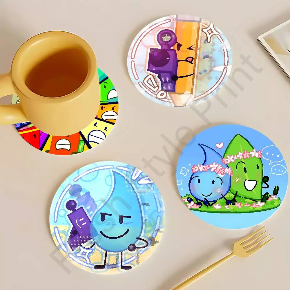 BFDI B-Battle for Dream Island Round Anime Wooden Coasters DIY Decorations Birthday Valentine Gifts
BFDI B-Battle for Dream Island Round Anime Wooden Coasters DIY Decorations Birthday Valentine Gifts