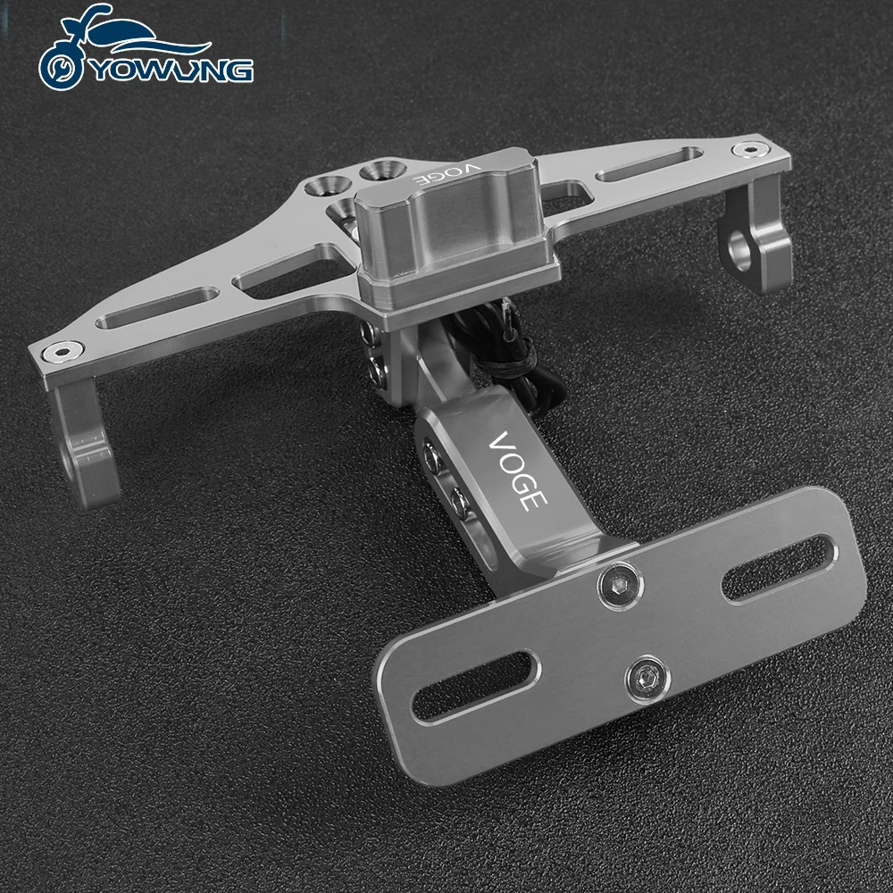 For Loncin Voge 200AC 300AC 300R 500DS 500R 650DS ER10 Adjustable CNC Aluminum Bracket License Plate Holder LED Light
For Loncin Voge 200AC 300AC 300R 500DS 500R 650DS ER10 Adjustable CNC Aluminum Bracket License Plate Holder LED Light