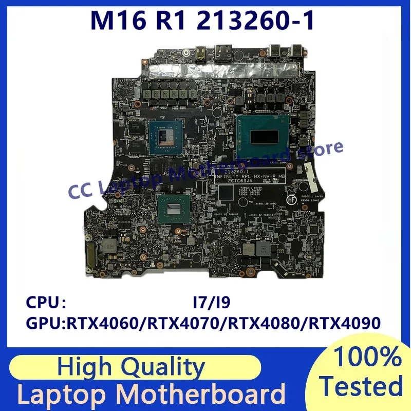 213260-1 Mainboard For Dell M16 R1 M18 R1 Laptop Motherboard With I7/I9 CPU RTX4060/RTX4070/RTX4080/RTX4090 100%Full Tested Good
213260-1 Mainboard For Dell M16 R1 M18 R1 Laptop Motherboard With I7/I9 CPU RTX4060/RTX4070/RTX4080/RTX4090 100%Full Tested Good