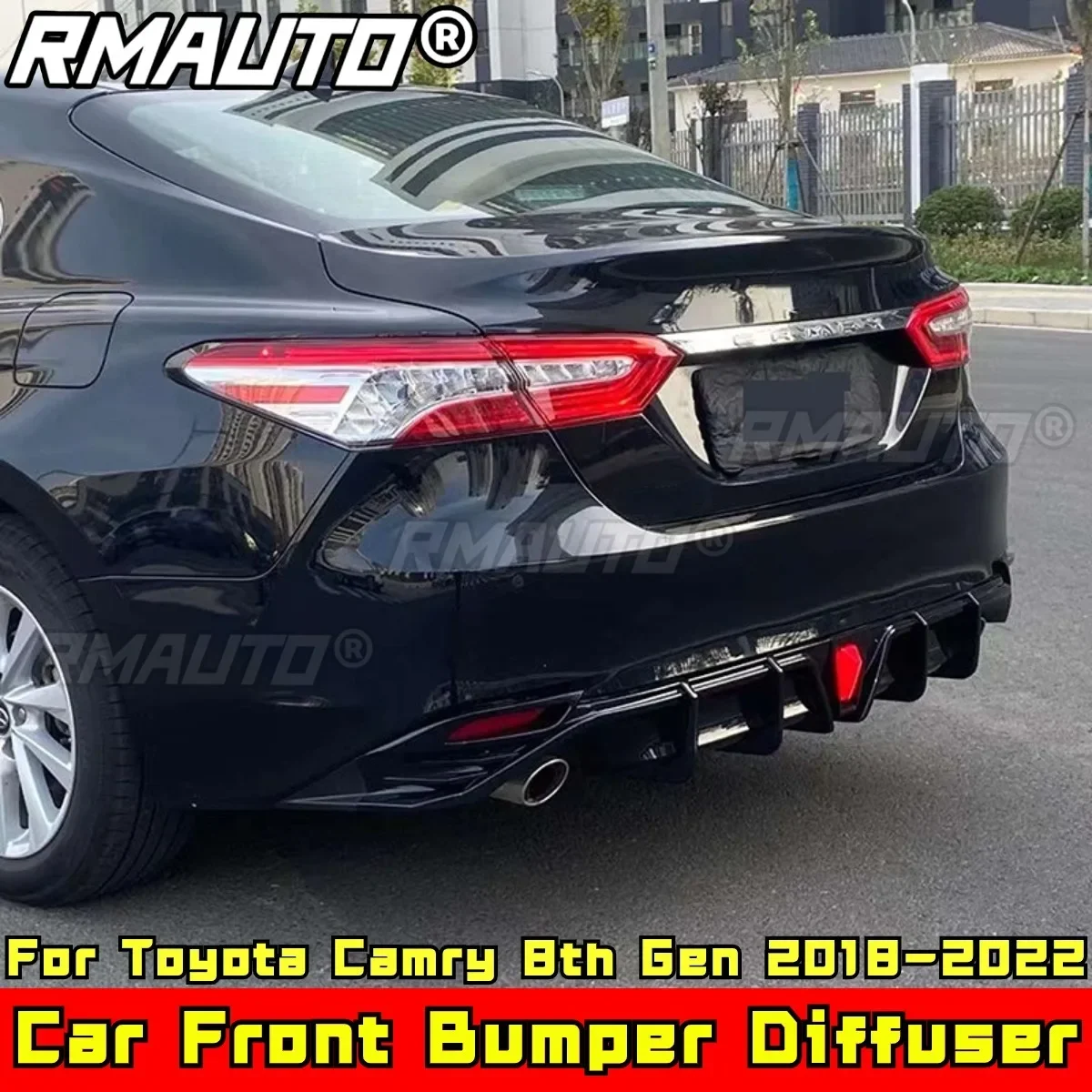 For Toyota Camry 8th Gen 2018-2022 Body Kit Rear Bumper Protector Rear Bumper Spoiler Guard Diffuser Car Accessories
For Toyota Camry 8th Gen 2018-2022 Body Kit Rear Bumper Protector Rear Bumper Spoiler Guard Diffuser Car Accessories