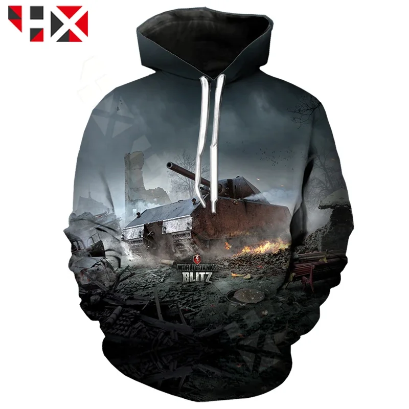 HX World of Tanks 3D Print Men Women Fashion Harajuku Hip Hop Sweatshirt Hoodie Casual Streetwear Tops
HX World of Tanks 3D Print Men Women Fashion Harajuku Hip Hop Sweatshirt Hoodie Casual Streetwear Tops
