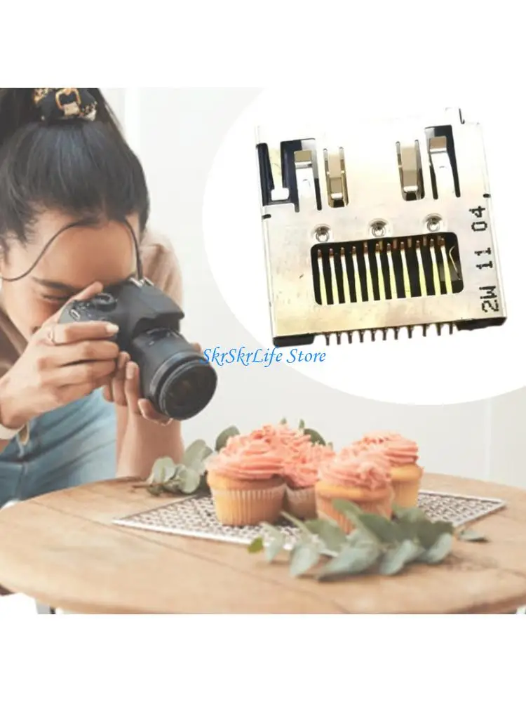 E65E Metal Card Slot Adapter Automatic Connector Card Slot Connector Replacement
E65E Metal Card Slot Adapter Automatic Connector Card Slot Connector Replacement