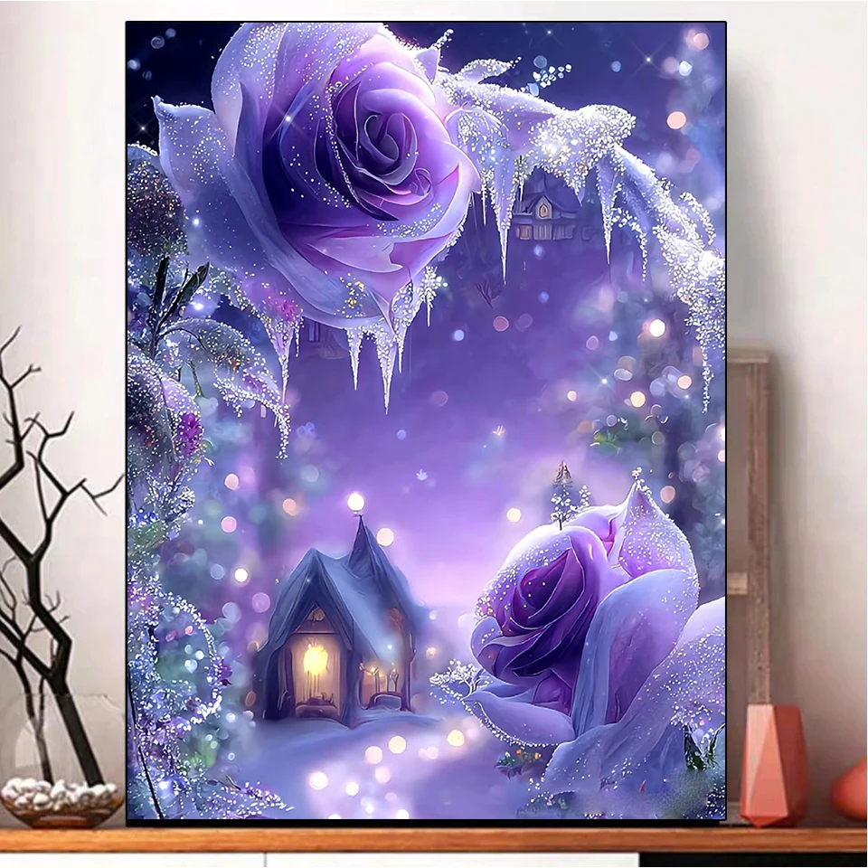 Dreamy Rose 5D DIY Diamond Painting Kit Full Square Circular Mosaic Flower Embroidery Rhinestone Home Decoration
Dreamy Rose 5D DIY Diamond Painting Kit Full Square Circular Mosaic Flower Embroidery Rhinestone Home Decoration
