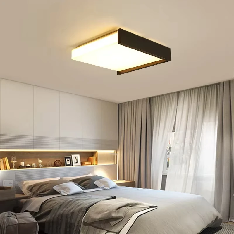 Minimalist Study Led Ceiling Light Living Room Modern And Stylish Square Bedroom Light Nordic Room Lustre Lighting Fixtures
Minimalist Study Led Ceiling Light Living Room Modern And Stylish Square Bedroom Light Nordic Room Lustre Lighting Fixtures