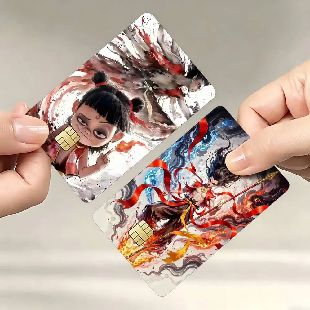 N-Ne Z-Zha Credit Card Skin Stickers For VISA Bank Bus Metro Access Card Protective Film Cover Sticker
N-Ne Z-Zha Credit Card Skin Stickers For VISA Bank Bus Metro Access Card Protective Film Cover Sticker