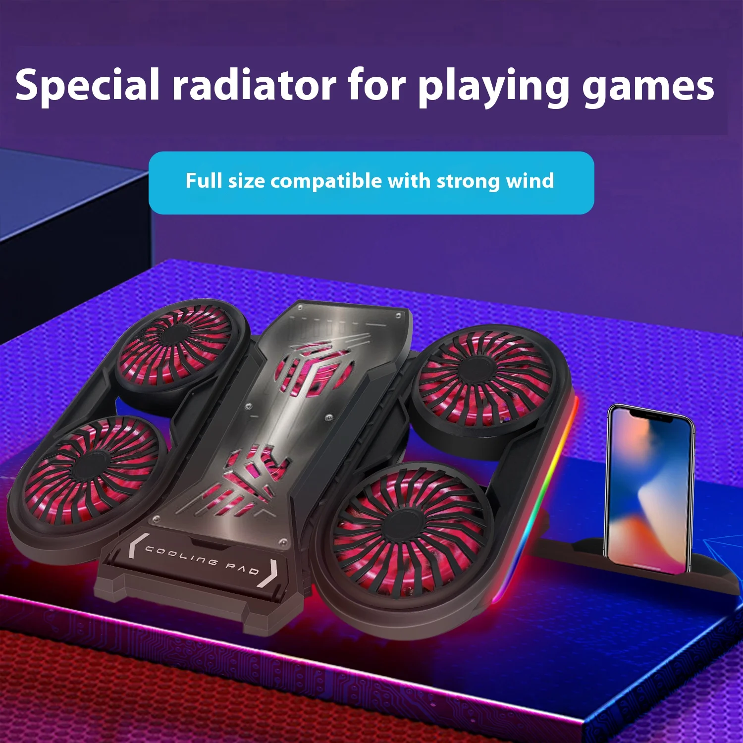 18 Inch Portable Laptop Heat Sink New RGB Laptop Radiator Laptop Base Bracket Heat Sink Computer Bracket
18 Inch Portable Laptop Heat Sink New RGB Laptop Radiator Laptop Base Bracket Heat Sink Computer Bracket