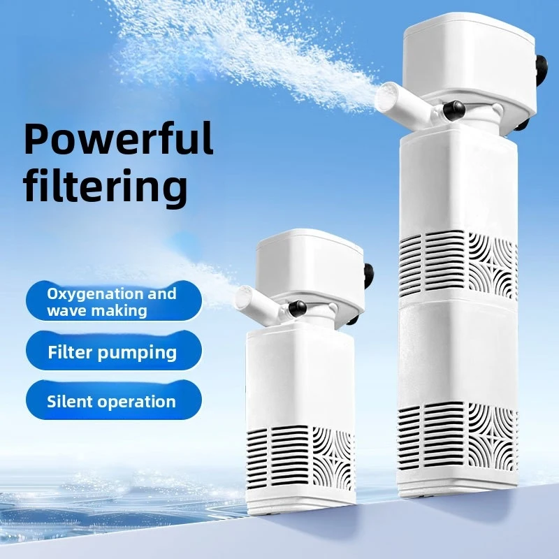 3-in-1 Silent Aquarium Oxygen Pump Compact Internal Fill Small Fish Tanks Purification Circulation System
3-in-1 Silent Aquarium Oxygen Pump Compact Internal Fill Small Fish Tanks Purification Circulation System