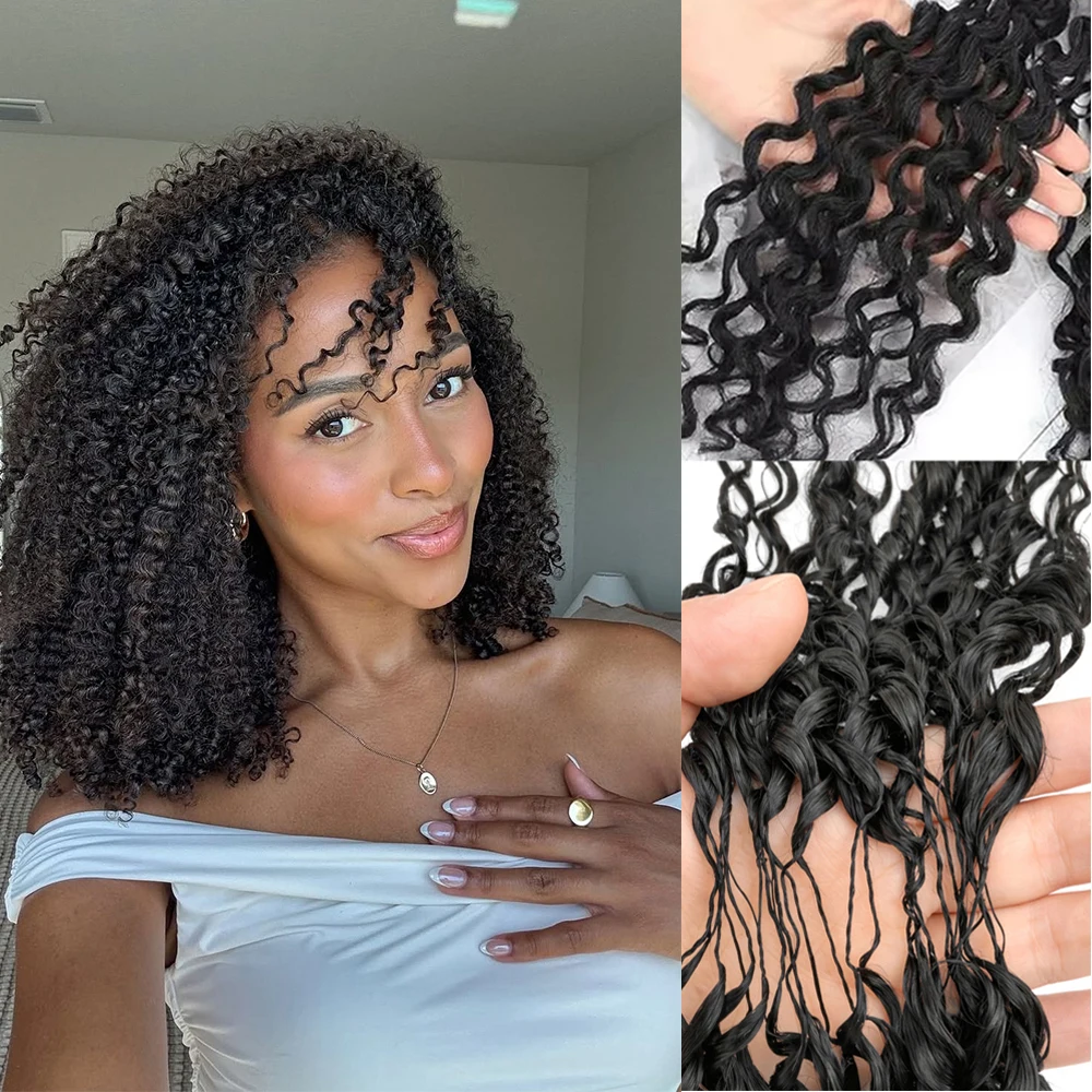 Afro Kinky Curly Natural Color Burmese Curly Crochet Hair Extensions Pre-Separated Knotless Crochet Human Hair For Boho Braids
Afro Kinky Curly Natural Color Burmese Curly Crochet Hair Extensions Pre-Separated Knotless Crochet Human Hair For Boho Braids