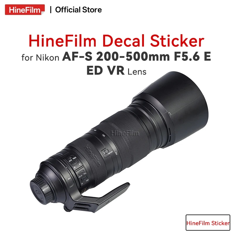 Hinefilm Skin for Nikkor AF-S 200-500 Lens Skin for Nikon 200-500mm f/5.6E ED VR Lens Sticker 200 500 Wrap Cover 200500 Skin
Hinefilm Skin for Nikkor AF-S 200-500 Lens Skin for Nikon 200-500mm f/5.6E ED VR Lens Sticker 200 500 Wrap Cover 200500 Skin