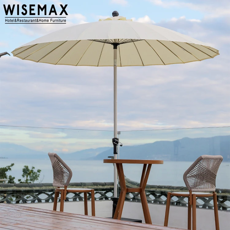 WISEMAX МЕБЕЛЬ Лидер продаж патио уличная мебель садовый зонтик алюминиевая ручка солнцезащитный козырек ветрозащитный зонтик с бетонным основанием
WISEMAX МЕБЕЛЬ Лидер продаж патио уличная мебель садовый зонтик алюминиевая ручка солнцезащитный козырек ветрозащитный зонтик с бетонным основанием