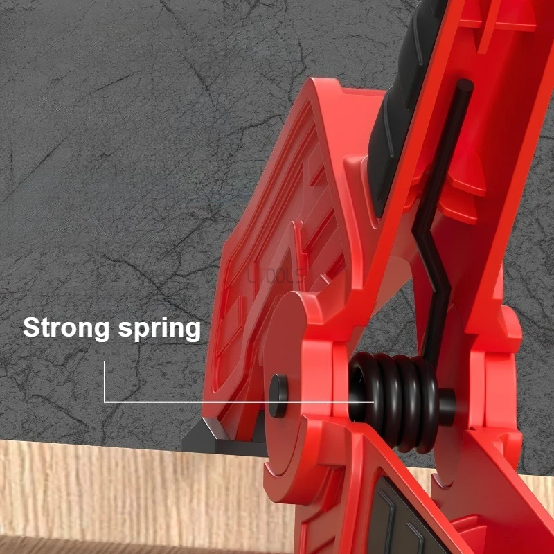 4/6/9Inch Carpenter Spring Clamp Heavy Duty Woodworking Plastic A-type Fixed Installation Clip Strong Nylon Wood Carpenter Tool
4/6/9Inch Carpenter Spring Clamp Heavy Duty Woodworking Plastic A-type Fixed Installation Clip Strong Nylon Wood Carpenter Tool