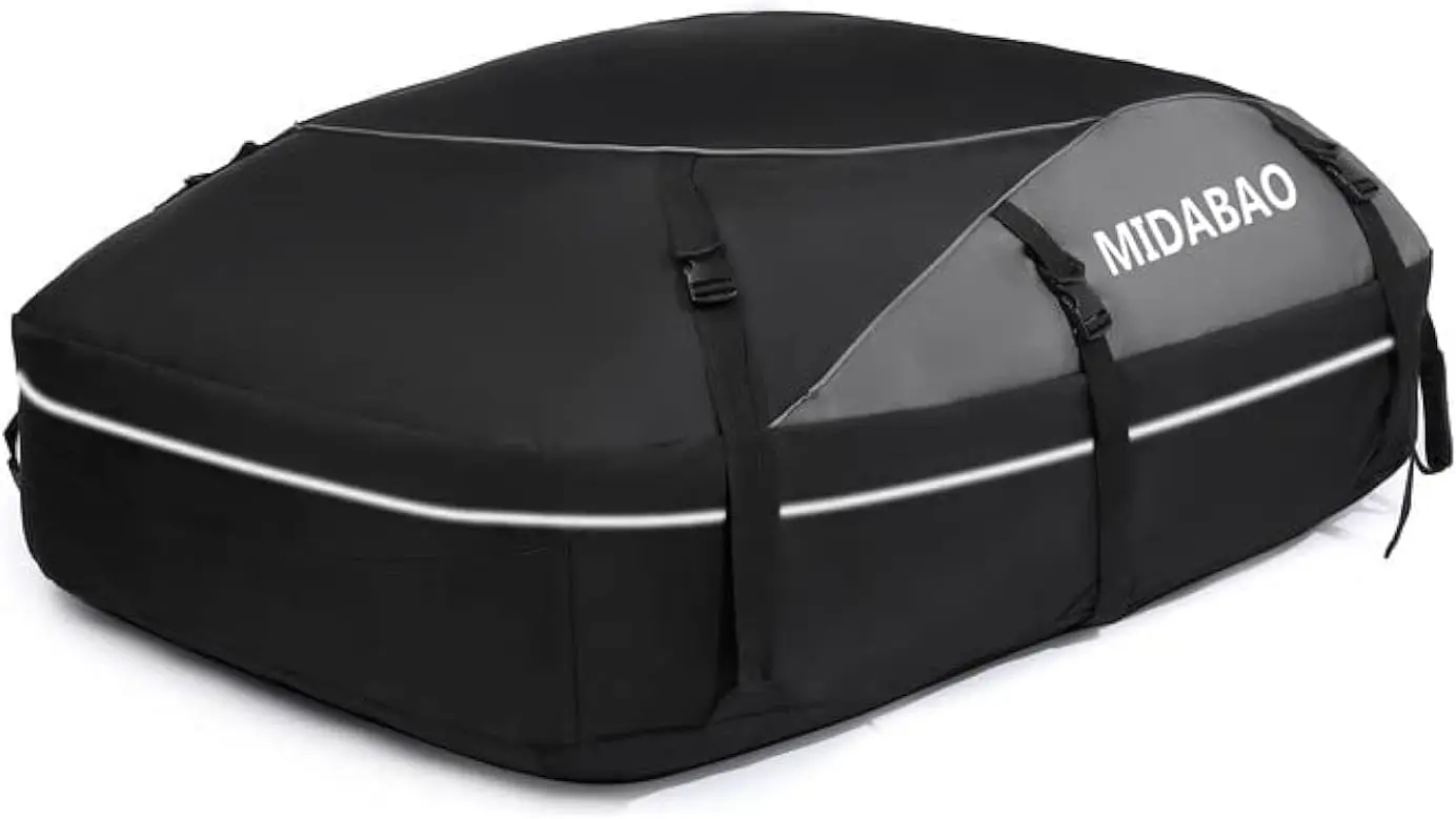 20 Cu.Ft Waterproof Car Roof Cargo Bag, Wear-Resistant Coating & Zipper, 2 Mat Options, Ideal for Road Trips & Gifting
20 Cu.Ft Waterproof Car Roof Cargo Bag, Wear-Resistant Coating & Zipper, 2 Mat Options, Ideal for Road Trips & Gifting