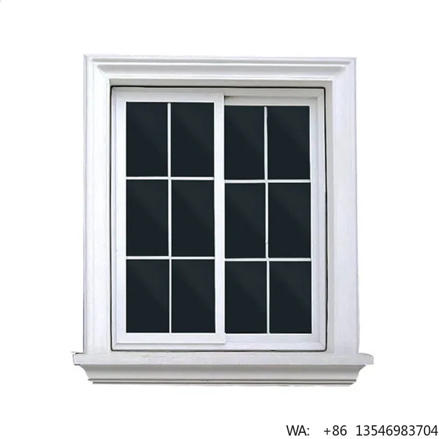New Vinyl Aluminum Alloy Frame Tempered Glass with Grill Design French Sliding Window Style
New Vinyl Aluminum Alloy Frame Tempered Glass with Grill Design French Sliding Window Style